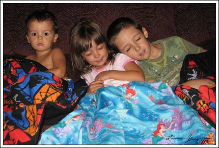 Kids and Blankets